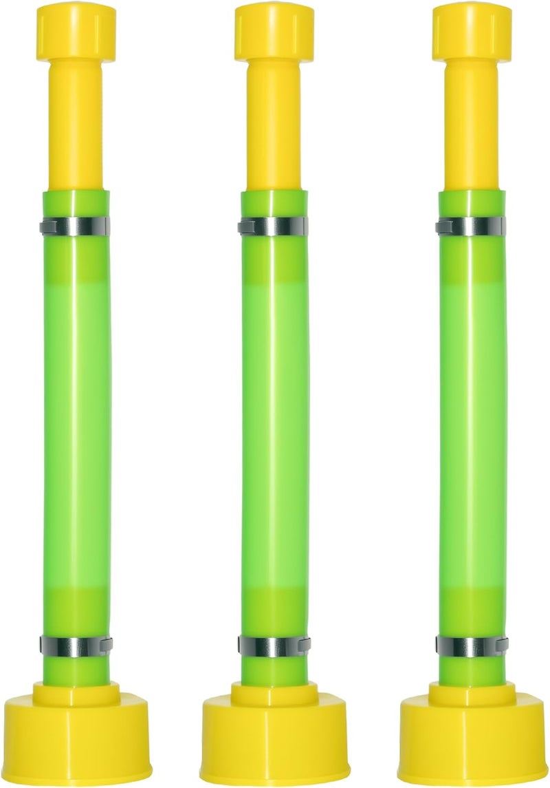 mapleza 3 PCS Gas Can Spout Replacement 10.9" Compatible with Midwest Scepter Gas Cans PVC Gas Hose Fit for 1/2/5/10 Gallon Fuel Jugs that feature 1.75"-1.8" - Image 1
